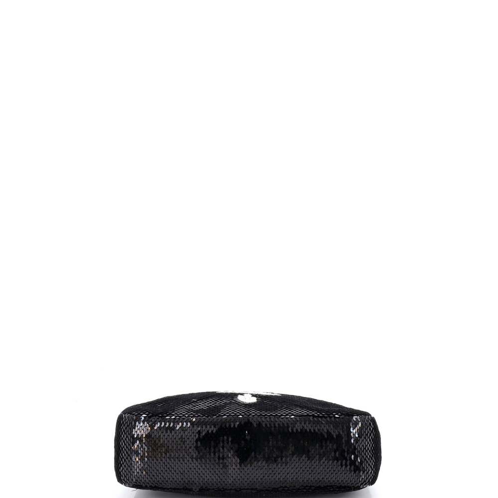 Prada Re-Edition Hobo Sequins Mini #233562P24B - Picture 4 of 6
